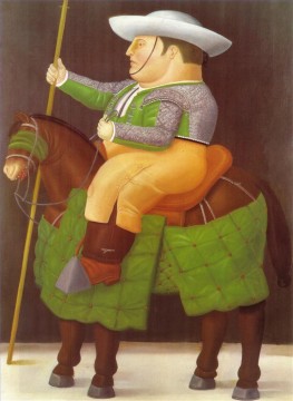 Artworks by 350 Famous Artists Painting - Picador Fernando Botero